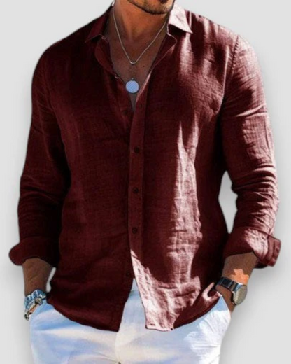 Alex™ | Casual linnen hemd
