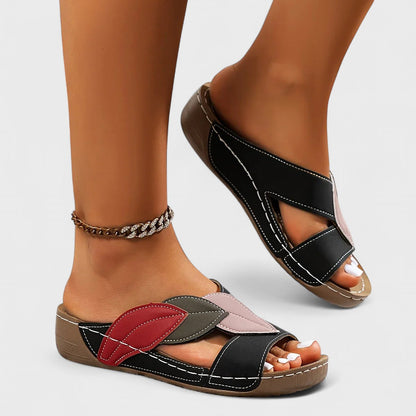 Milou™ | Slip-on sandalen van soepel leer