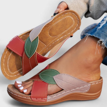 Milou™ | Slip-on sandalen van soepel leer