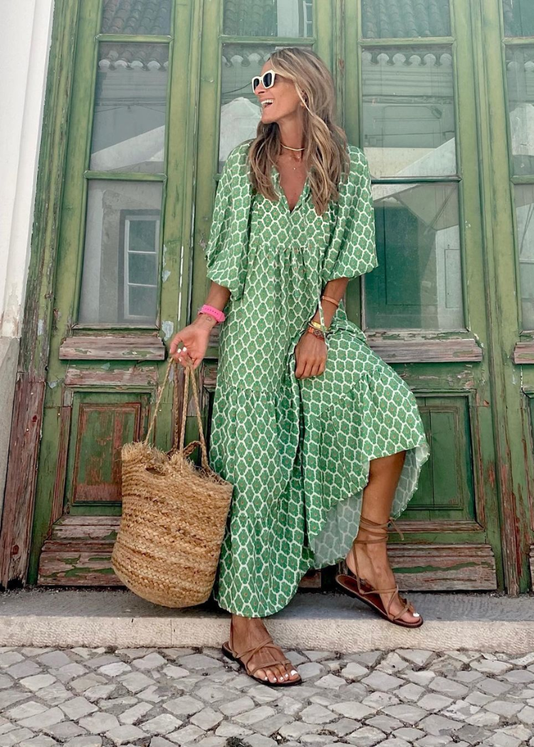 Liv™ | Levendige zomerjurk