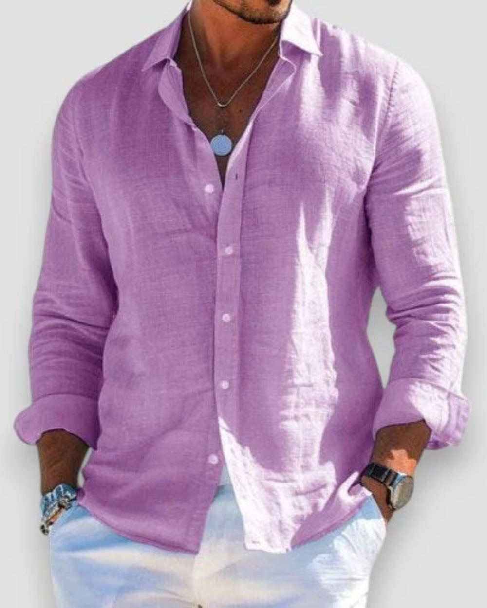 Alex™ | Casual linnen hemd