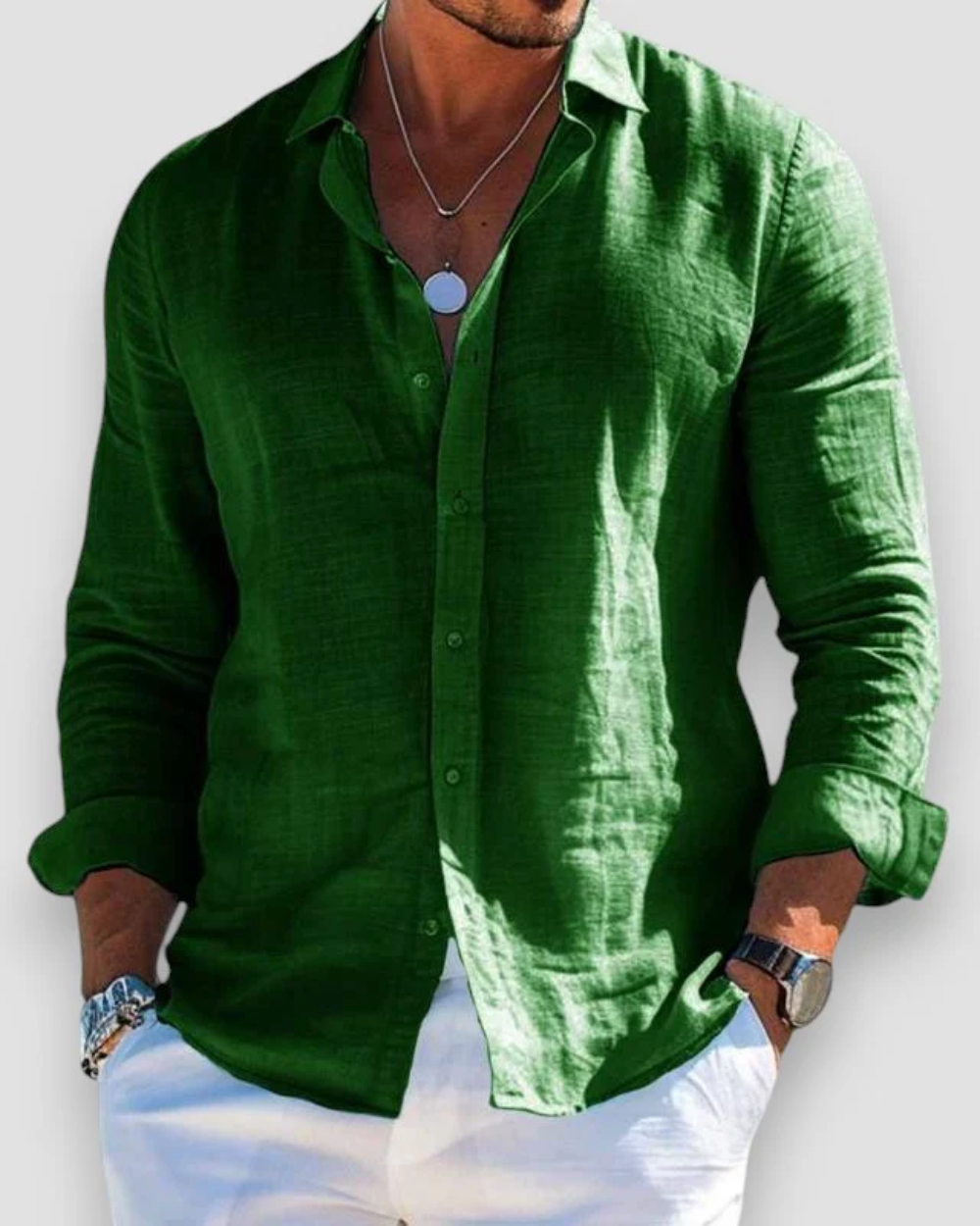 Alex™ | Casual linnen hemd