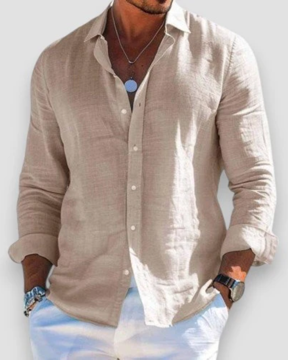 Alex™ | Casual linnen hemd