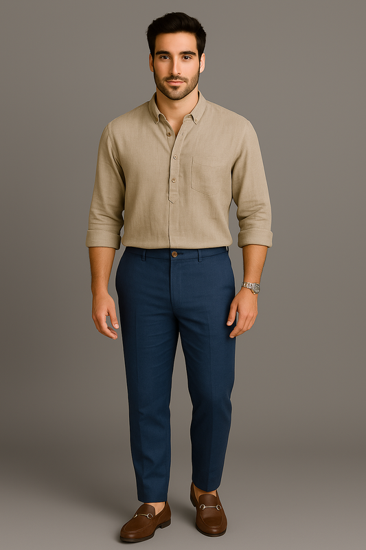 Daan™ | Lichtgewicht linnen broek
