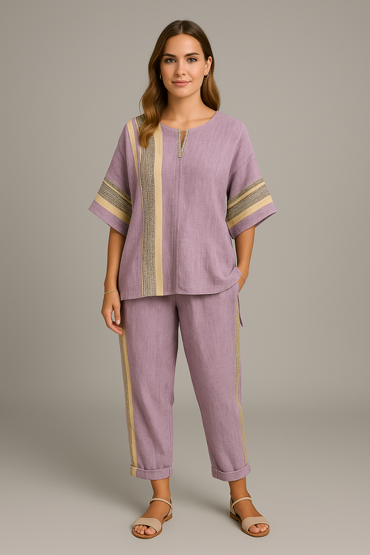 Jill™ | Zomerse linnen set