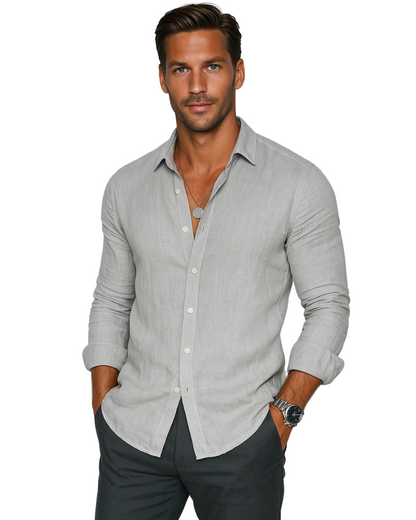 Alex™ | Casual linnen hemd