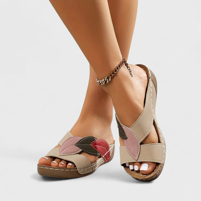 Milou™ | Slip-on sandalen van soepel leer