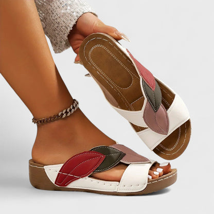 Milou™ | Slip-on sandalen van soepel leer