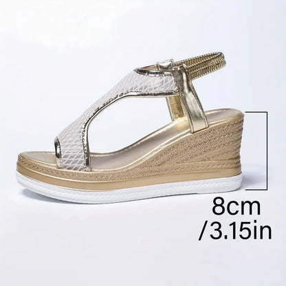 Emma™ | Elegante orthopedische sleehak sandalen