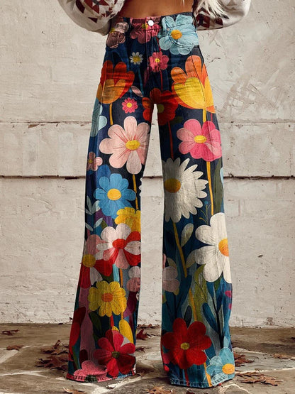 Nora™ | Kleurrijke broek